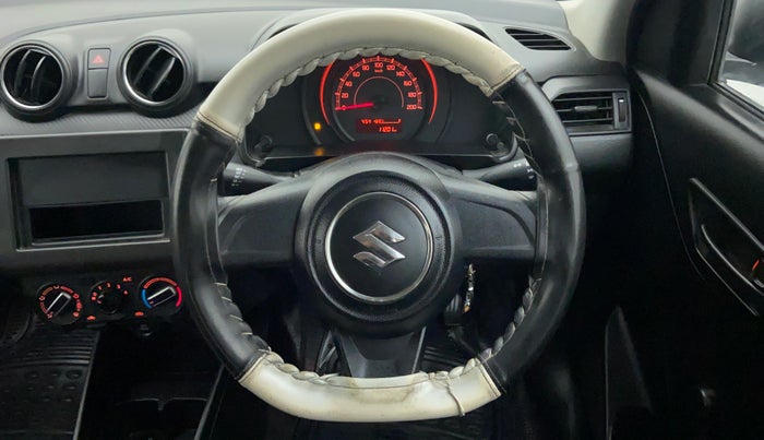 2018 Maruti Swift LXI, Petrol, Manual, 11,201 km, Steering Wheel Close Up