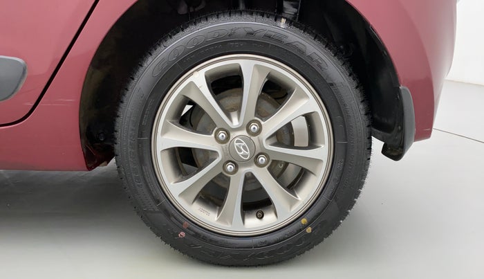 2015 Hyundai Grand i10 ASTA 1.2 KAPPA VTVT OPT, Petrol, Manual, 38,080 km, Left Rear Wheel
