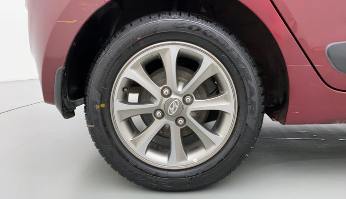 2015 Hyundai Grand i10 ASTA 1.2 KAPPA VTVT OPT, Petrol, Manual, 38,080 km, Right Rear Wheel