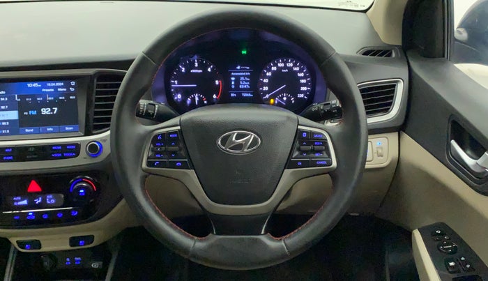 2019 Hyundai Verna 1.6 SX (O) CRDI MT, Diesel, Manual, 72,068 km, Steering Wheel Close Up