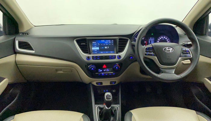 2019 Hyundai Verna 1.6 SX (O) CRDI MT, Diesel, Manual, 72,068 km, Dashboard