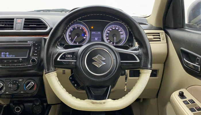 2018 Maruti Dzire VXI AMT, Petrol, Automatic, 49,929 km, Steering Wheel Close Up