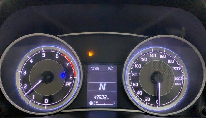 2018 Maruti Dzire VXI AMT, Petrol, Automatic, 49,929 km, Odometer Image