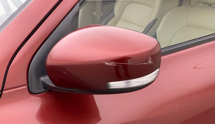 2018 Maruti Dzire VXI AMT, Petrol, Automatic, 49,929 km, Left rear-view mirror - Minor scratches