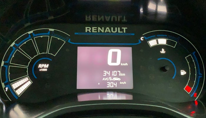 2022 Renault TRIBER RXL MT, Petrol, Manual, 34,107 km, Odometer Image