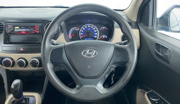 2017 Hyundai Grand i10 Magna 1.2 AT  VTVT, Petrol, Automatic, 51,693 km, Steering Wheel Close Up