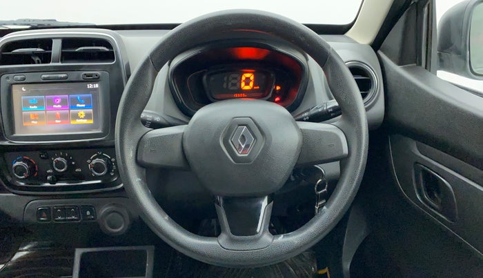 2017 Renault Kwid RXT, Petrol, Manual, 15,405 km, Steering Wheel Close Up