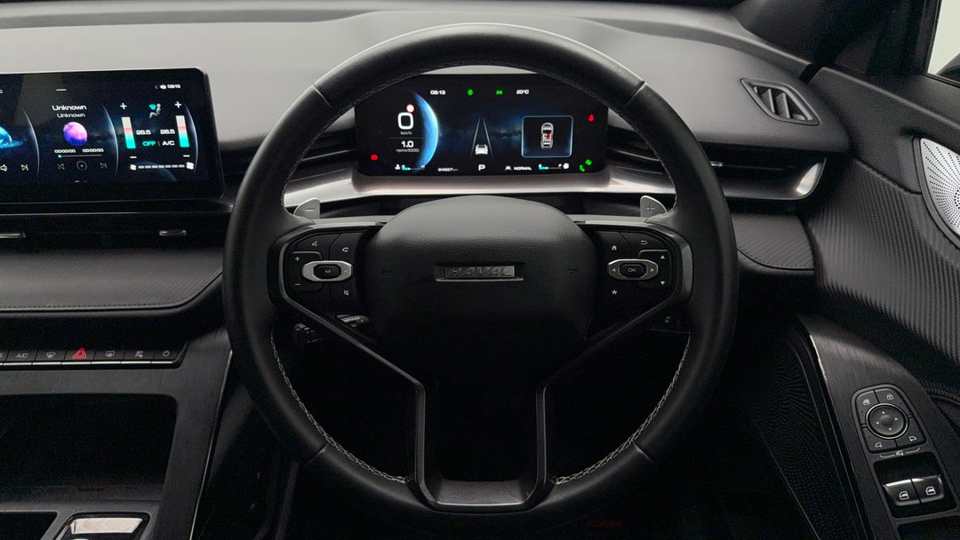 2022 GWM Haval H6gt Lux (2WD), Automatic, 24927 km, Steering Wheel Close-up