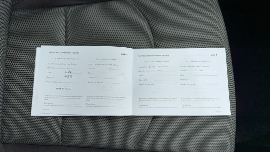 2024 Kia Cerato S Safety Pack, Automatic, 57333 km, Service History