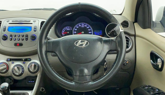 2012 Hyundai i10 SPORTZ 1.2, CNG, Manual, 72,107 km, Steering Wheel Close Up
