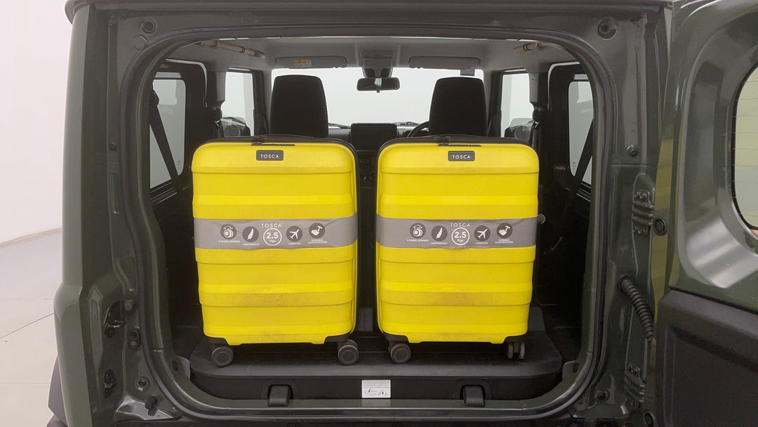 2022 Suzuki Jimny Glx (qld), Manual, 34794 km, Boot Inside View with Luggage