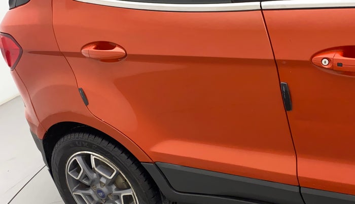 2017 Ford Ecosport TITANIUM + 1.5L DIESEL, Diesel, Manual, 75,115 km, Right rear door - Minor scratches