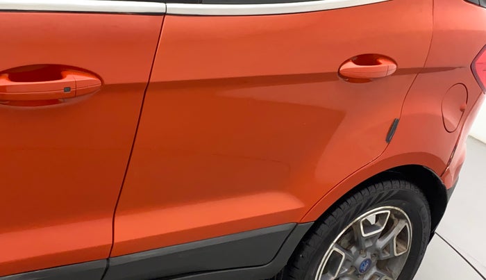 2017 Ford Ecosport TITANIUM + 1.5L DIESEL, Diesel, Manual, 75,115 km, Rear left door - Slightly dented