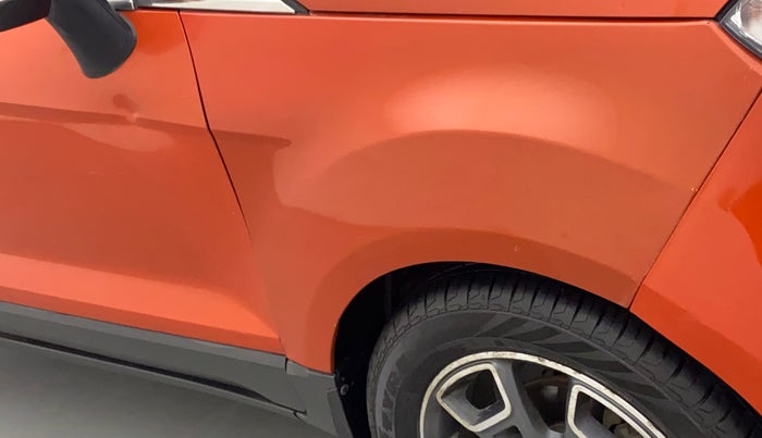 2017 Ford Ecosport TITANIUM + 1.5L DIESEL, Diesel, Manual, 75,115 km, Right fender - Paint has minor damage