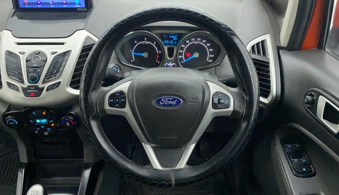 2017 Ford Ecosport TITANIUM + 1.5L DIESEL, Diesel, Manual, 75,115 km, Steering Wheel Close Up