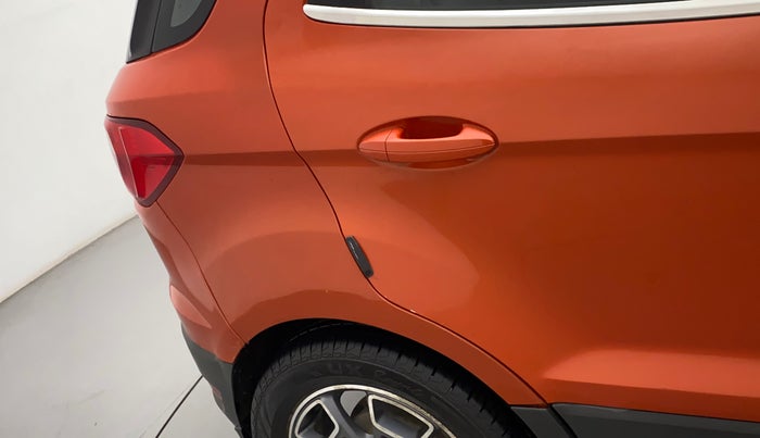 2017 Ford Ecosport TITANIUM + 1.5L DIESEL, Diesel, Manual, 75,115 km, Right quarter panel - Minor scratches