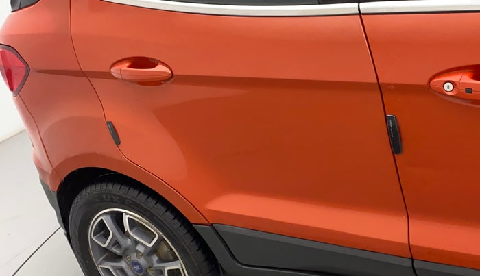 2017 Ford Ecosport TITANIUM + 1.5L DIESEL, Diesel, Manual, 75,115 km, Right rear door - Slightly dented