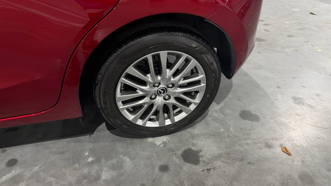2022 Mazda Mazda2 G15 Evolve, Automatic, 17531 km, Left Rear Wheel