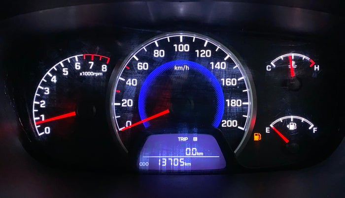 2017 Hyundai Grand i10 SPORTZ 1.2 KAPPA VTVT, Petrol, Manual, 13,705 km, Odometer Image