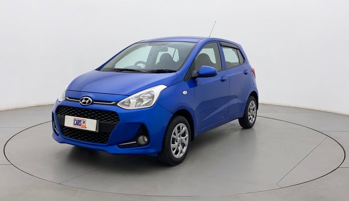 2017 Hyundai Grand i10 SPORTZ 1.2 KAPPA VTVT, Petrol, Manual, 13,705 km, Left Front Diagonal