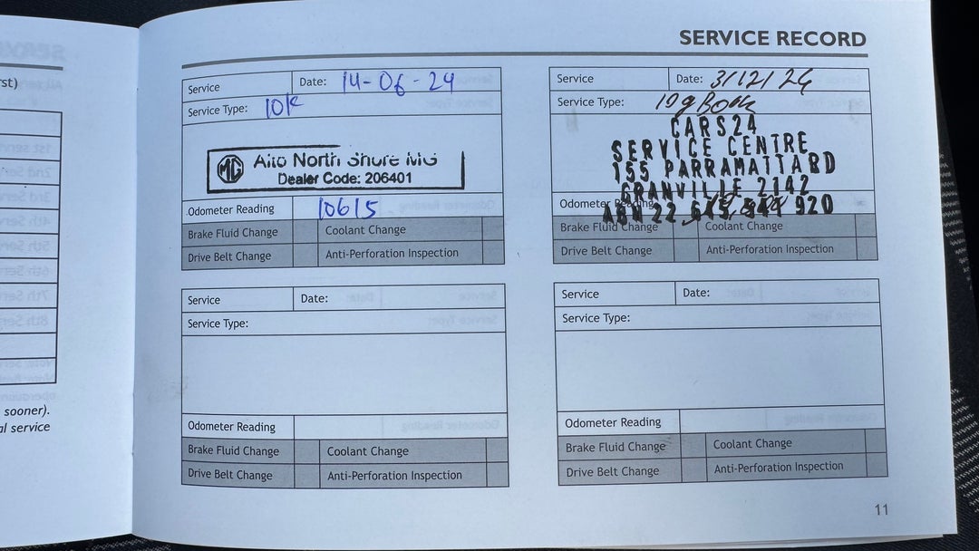 2023 MG Mg3 Auto Core, Automatic, 19091 km, Service History