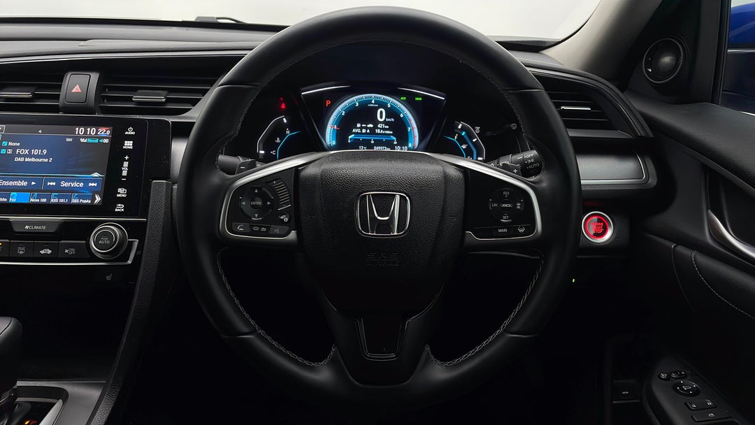 Steering Wheel Close-up