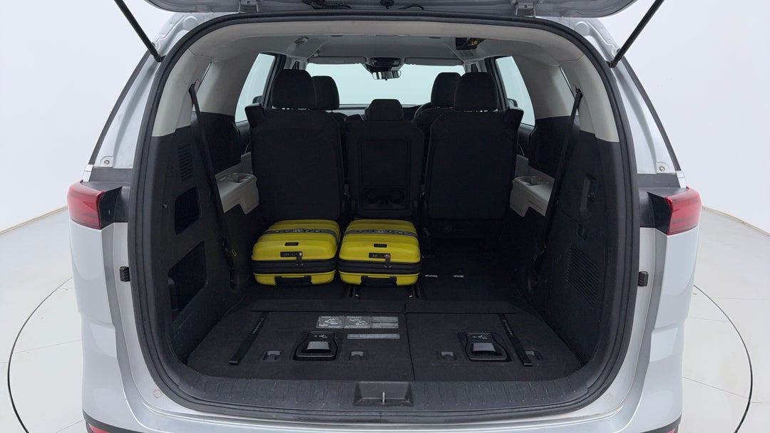 Boot Inside View with Luggage