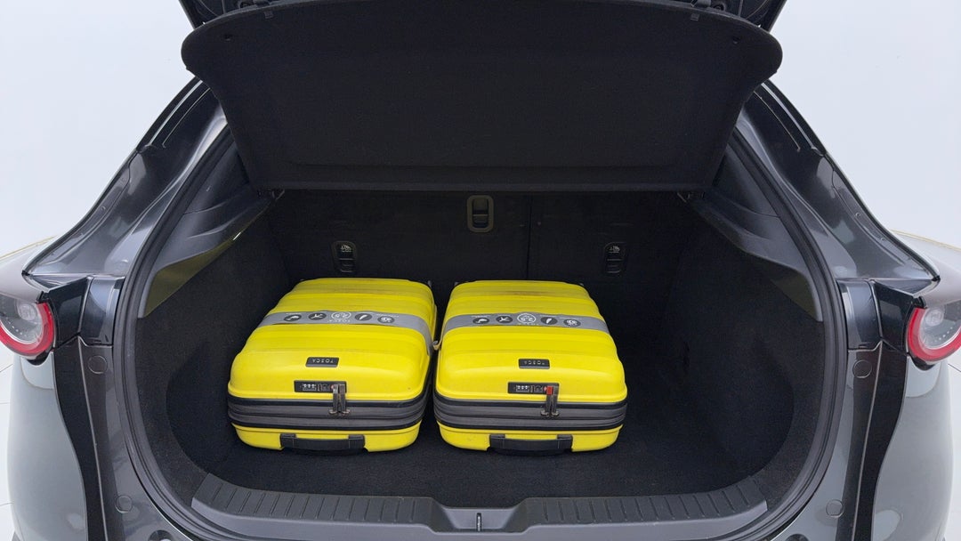 Boot Inside View with Luggage