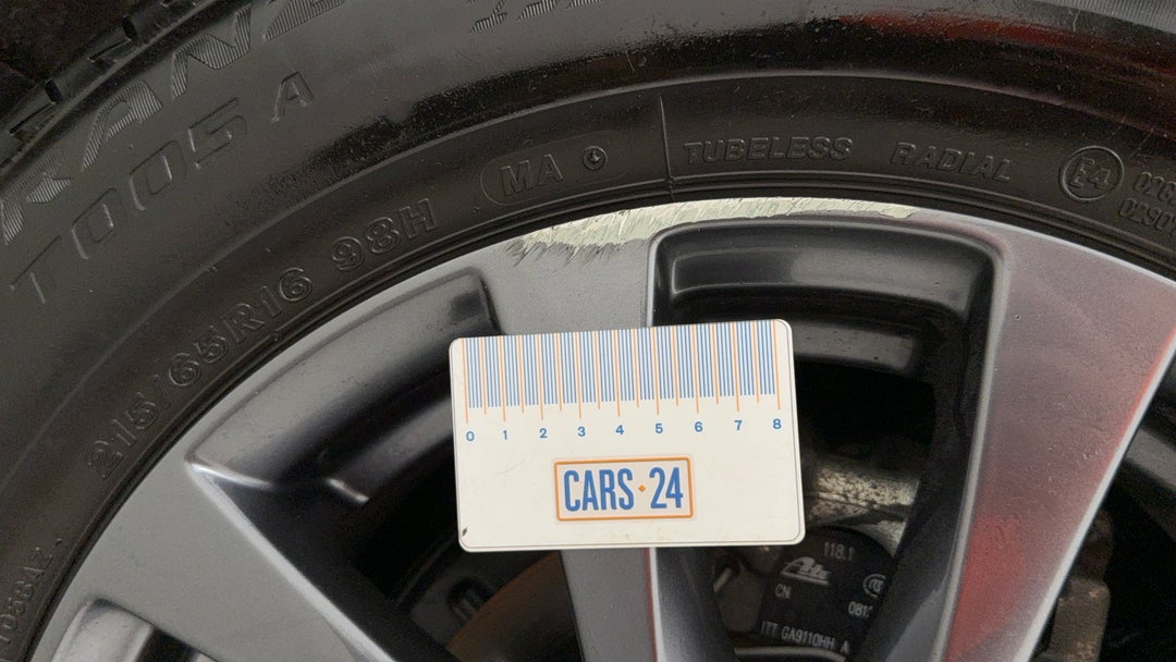 Wheels Rim Rear LHS Gutter Rash