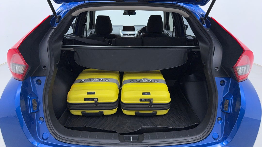 Boot Inside View with Luggage