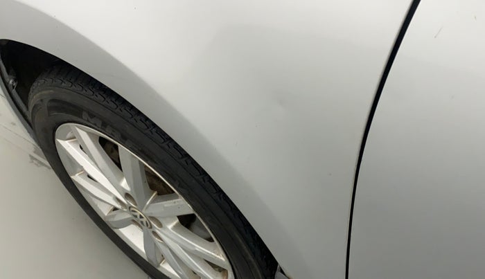 2017 Volkswagen Vento HIGHLINE PETROL AT, Petrol, Automatic, 44,708 km, Left fender - Slightly dented