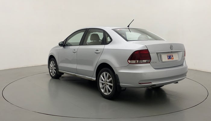 2017 Volkswagen Vento HIGHLINE PETROL AT, Petrol, Automatic, 44,708 km, Left Back Diagonal