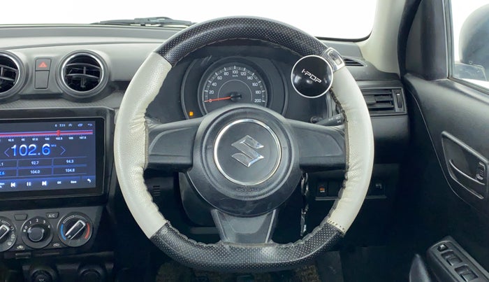 2019 Maruti Swift LXI, CNG, Manual, 68,809 km, Steering Wheel Close Up