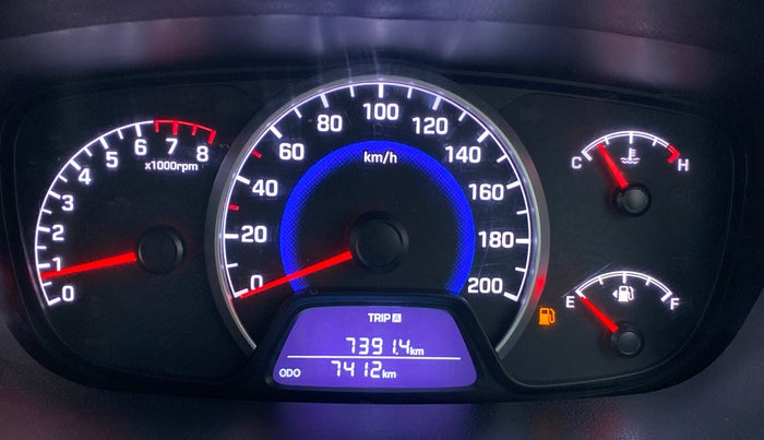 2017 Hyundai Grand i10 SPORTZ 1.2 KAPPA VTVT, Petrol, Manual, 7,843 km, Odometer Image
