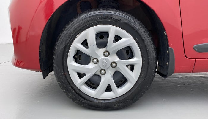 2017 Hyundai Grand i10 SPORTZ 1.2 KAPPA VTVT, Petrol, Manual, 7,843 km, Left Front Wheel