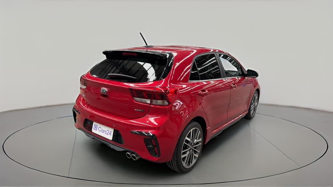 2019 Kia Rio Gt-line, Automatic, 62993 km, Right Back Diagonal (45- Degree) View