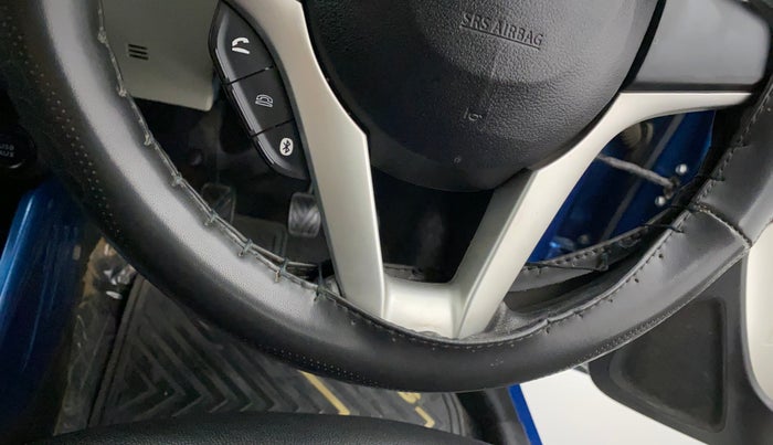 2018 Maruti IGNIS DELTA 1.2, Petrol, Manual, 20,004 km, Steering wheel - Steering cover is minor torn