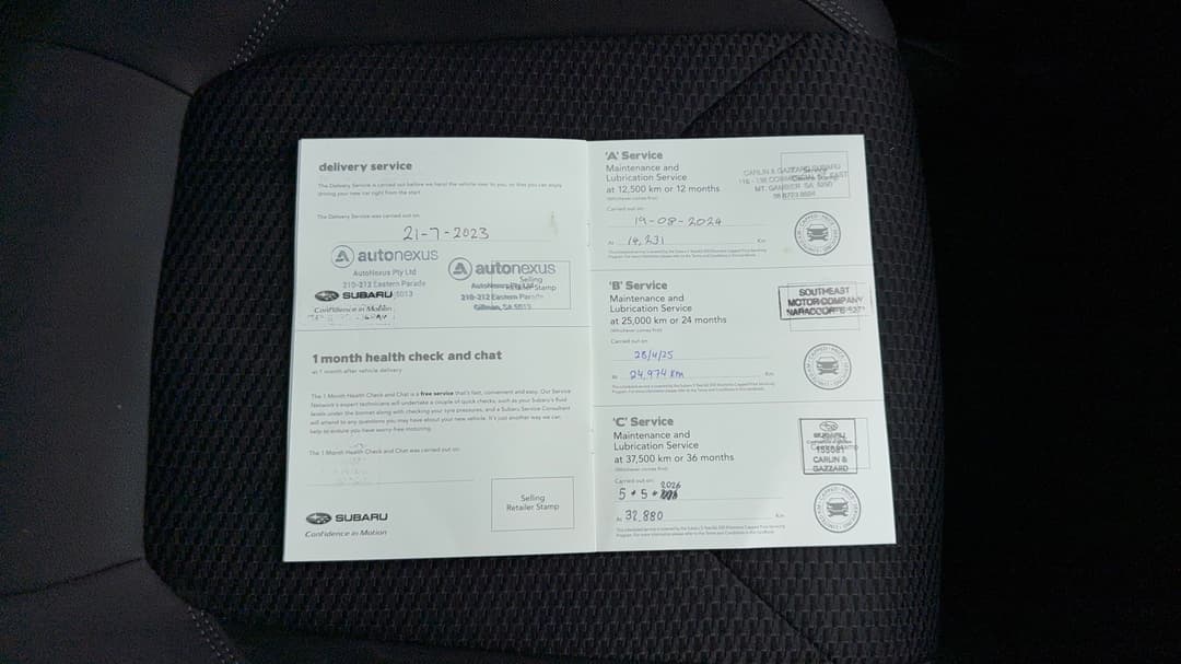 2023 Subaru Forester Hybrid L (AWD), Automatic, 34575 km, Service History