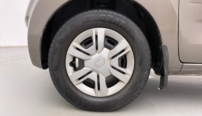 2018 Datsun Redi Go S 1.0 AMT, Petrol, Automatic, 15,605 km, Left Front Wheel