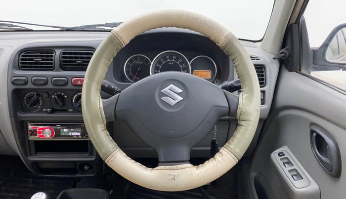 2011 Maruti Alto K10 VXI, Petrol, Manual, 77,098 km, Steering Wheel Close Up