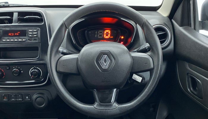 2019 Renault Kwid RXL, Petrol, Manual, 17,838 km, Steering Wheel Close Up