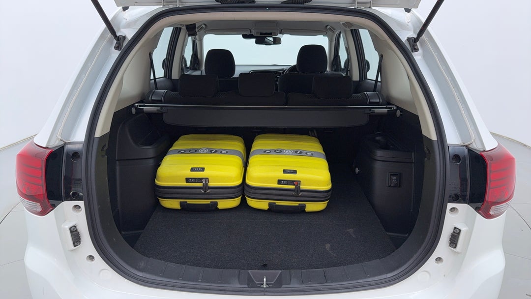 Boot Inside View with Luggage