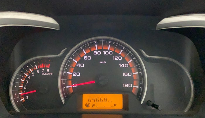 2017 Maruti Alto K10 VXI, Petrol, Manual, 64,668 km, Odometer Image