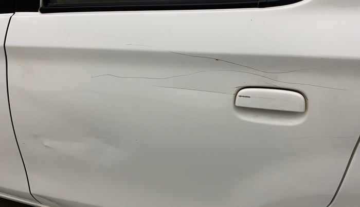 2017 Maruti Alto K10 VXI, Petrol, Manual, 64,668 km, Rear left door - Slightly dented