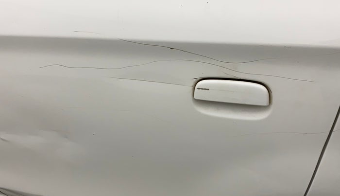 2017 Maruti Alto K10 VXI, Petrol, Manual, 64,668 km, Rear left door - Minor scratches