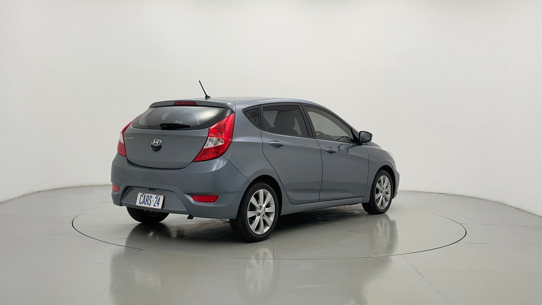 2019 Hyundai Accent Sport, Automatic, 120117 km, Right Back Diagonal (45- Degree) View