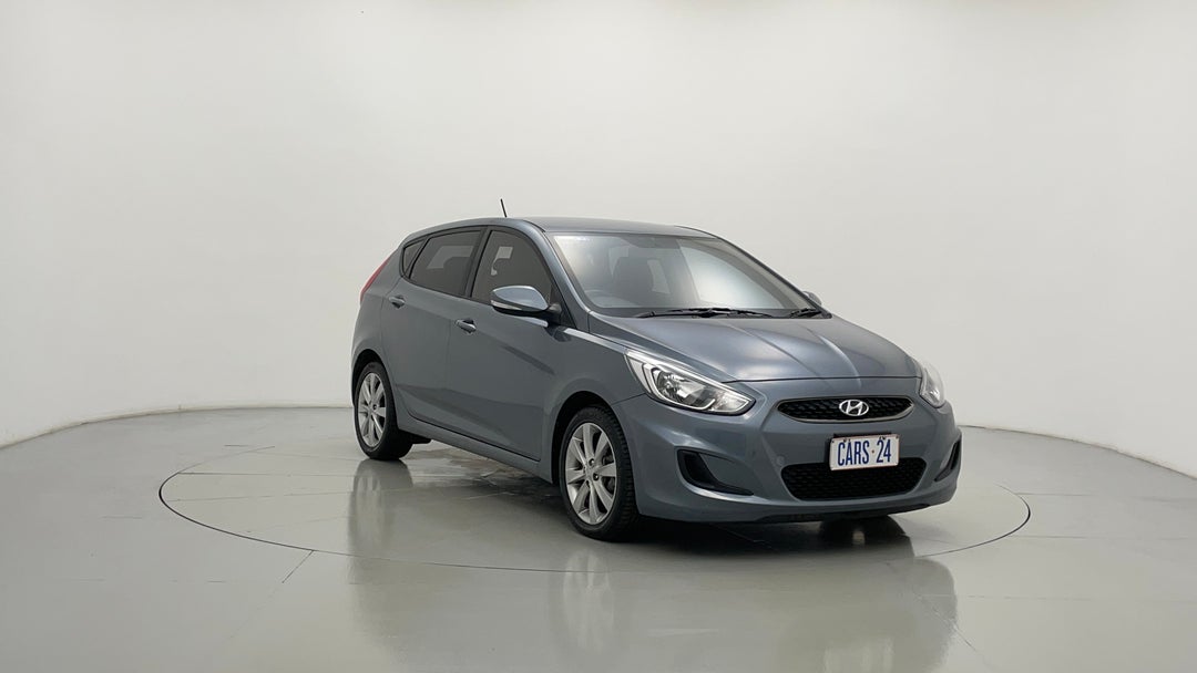 2019 Hyundai Accent Sport, Automatic, 120117 km, Right Front Diagonal (45- Degree) View