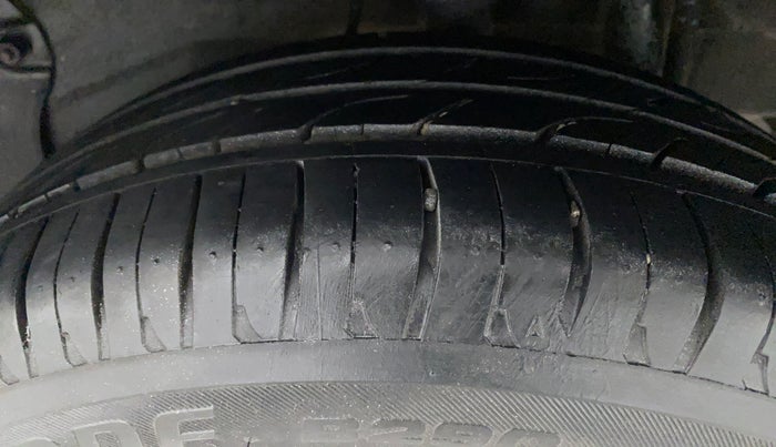 2017 Tata Zest XT PETROL, Petrol, Manual, 69,819 km, Left Rear Tyre Tread