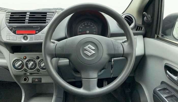 2010 Maruti A Star VXI, Petrol, Manual, 35,172 km, Steering Wheel Close Up