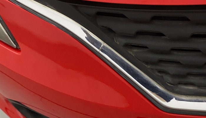 2016 Maruti Baleno ALPHA PETROL 1.2, Petrol, Manual, 81,914 km, Front bumper - Chrome strip damage